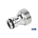 ADAPTADOR LATÓN ROSCA MACHO 3/4 (PACK: 1 UDS) - Almacén de Ferretería Acor