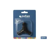 CONECTOR Y (PACK: 1 UDS) - Almacén de Ferretería Acor