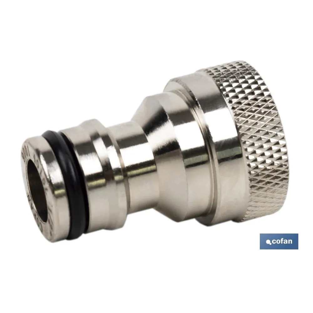 ADAPTADOR LATÓN HEMBRA 1/2 (PACK: 1 UDS) - Almacén de Ferretería Acor