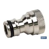 ADAPTADOR LATÓN HEMBRA 1/2 (PACK: 1 UDS) - Almacén de Ferretería Acor