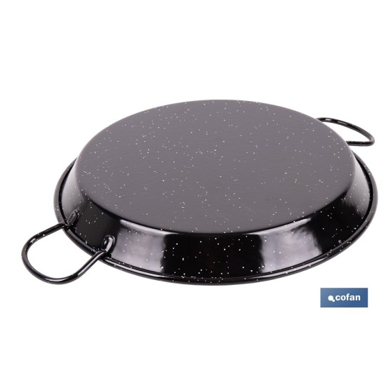 PAELLERA ACERO ESMALTADA INDUCCIÓN Ø34cm