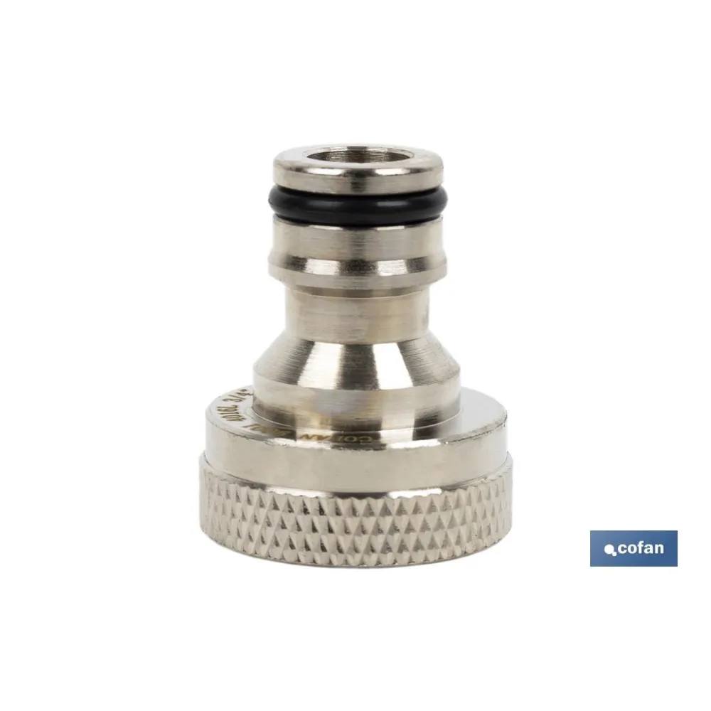 ADAPTADOR LATÓN HEMBRA 3/4 (PACK: 1 UDS) - Almacén de Ferretería Acor
