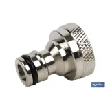 ADAPTADOR LATÓN HEMBRA 3/4 (PACK: 1 UDS) - Almacén de Ferretería Acor