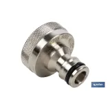 ADAPTADOR LATÓN HEMBRA 1 (PACK: 1 UDS) - Almacén de Ferretería Acor