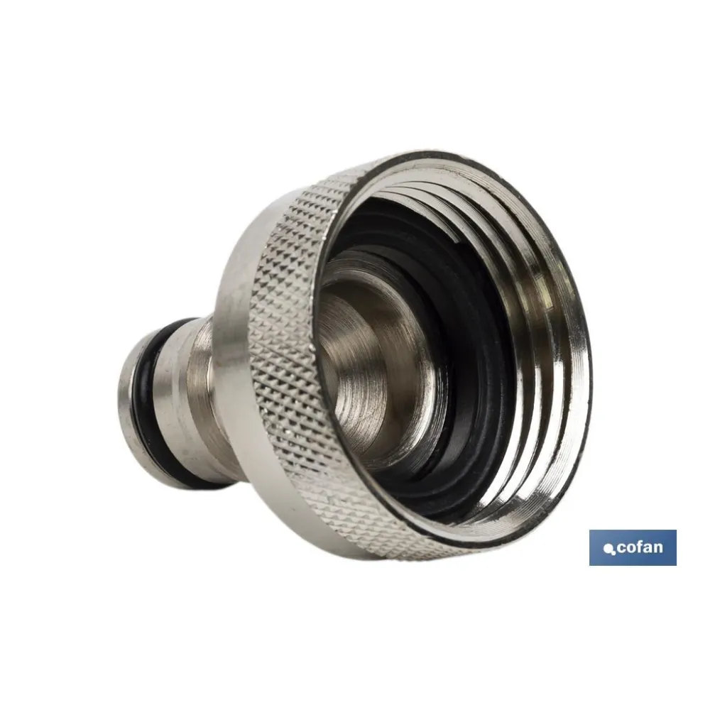ADAPTADOR LATÓN HEMBRA 1 (PACK: 1 UDS) - Almacén de Ferretería Acor