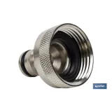 ADAPTADOR LATÓN HEMBRA 1 (PACK: 1 UDS) - Almacén de Ferretería Acor
