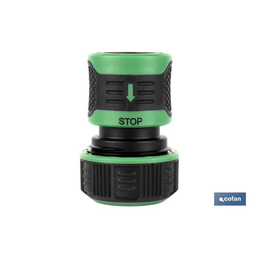 CONECTOR Y AQUASTOP 5/8 - 3/4 (15-19 mm) (PACK: 1 UDS) - Almacén de Ferretería Acor