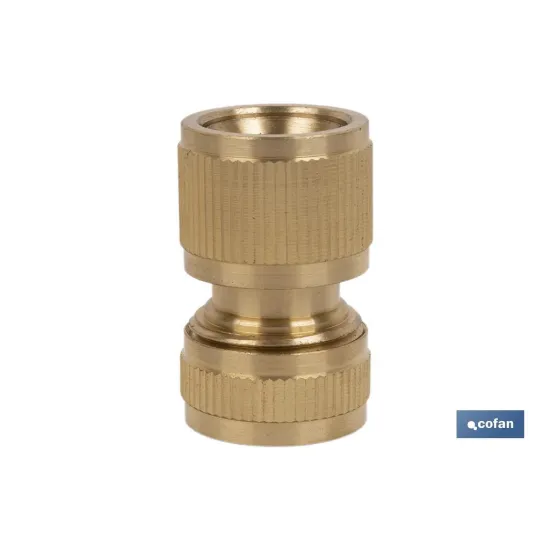 CONECTOR MANGUERA LATÓN 1/2 - 5/8 (13-15 mm) (PACK: 1 UDS) - Almacén de Ferretería Acor
