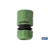 CONECTOR 1/2 - 5/8 (13-15 mm) (PACK: 1 UDS) - Almacén de Ferretería Acor