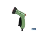 PISTOLA DE RIEGO CON CONTROL DE CAUDAL (PACK: 1 UDS) - Almacén de Ferretería Acor