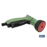 PISTOLA DE RIEGO CON CONTROL DE CAUDAL (PACK: 1 UDS) - Almacén de Ferretería Acor