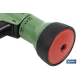 PISTOLA DE RIEGO CON CONTROL DE CAUDAL (PACK: 1 UDS) - Almacén de Ferretería Acor