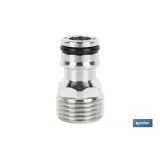 ADAPTADOR LATÓN ROSCA MACHO 1/2 (PACK: 1 UDS) - Almacén de Ferretería Acor