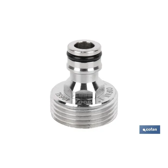 ADAPTADOR LATÓN ROSCA MACHO 1 (PACK: 1 UDS) - Almacén de Ferretería Acor