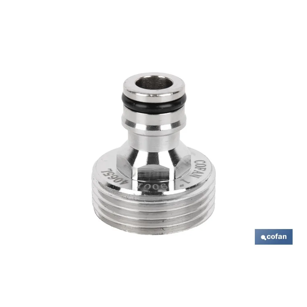 ADAPTADOR LATÓN ROSCA MACHO 1 (PACK: 1 UDS) - Almacén de Ferretería Acor