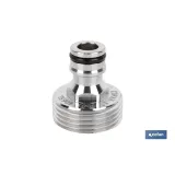 ADAPTADOR LATÓN ROSCA MACHO 1 (PACK: 1 UDS) - Almacén de Ferretería Acor