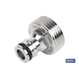 ADAPTADOR LATÓN ROSCA MACHO 1 (PACK: 1 UDS) - Almacén de Ferretería Acor