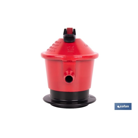 REGULADOR DE GAS BUTANO 50 mbar