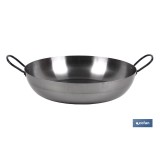 SARTEN LIONESA ACERO C/ASAS Ø40cm
