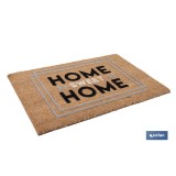 FELPUDO INTERIOR COCO FLOQUEADO 40 X 60 X 1.60 CM (HOME)