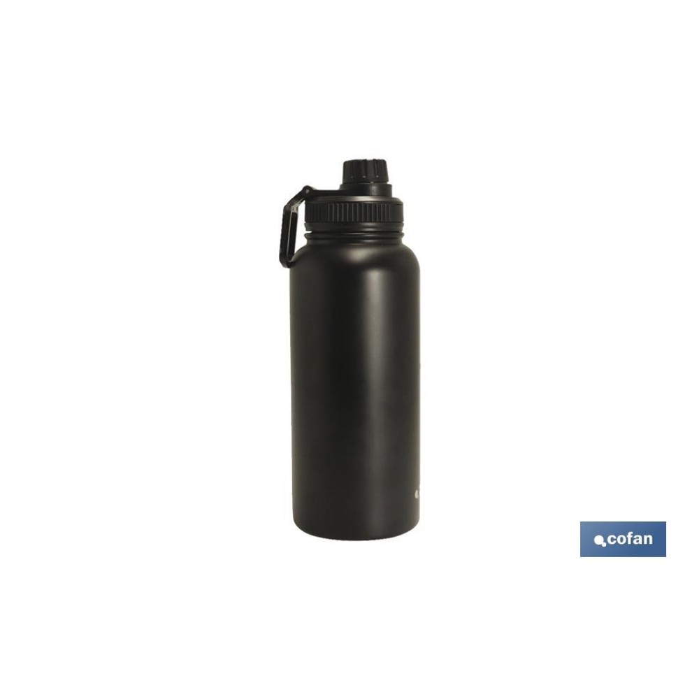 BOTELLA EXTREME DEPORTIVA COLOR NEGRO 550 ml