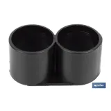 TAPON DOBLE ANILLO PE Ø16MM