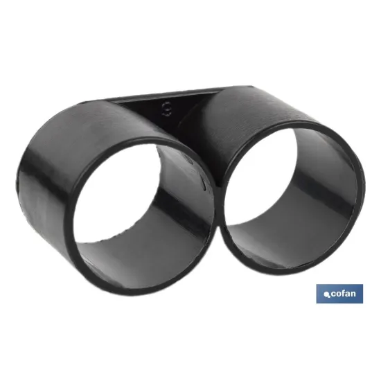 TAPON DOBLE ANILLO PE Ø16MM