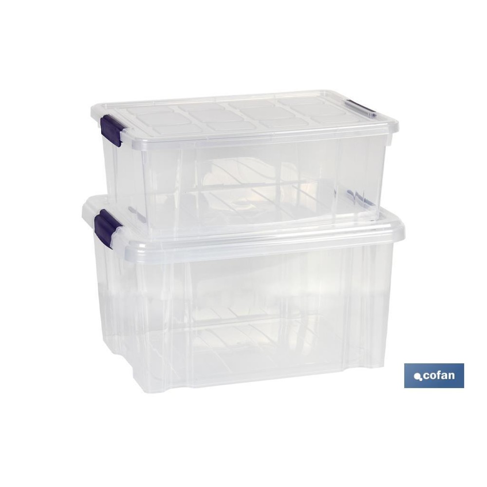 CAJA DE ORDENACION 16L MODELO RICORDI 40X30X21cm POLIPROPILENO