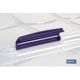 CAJA ORDENACION CON RUEDAS 36L MODELO RICORDI 59X40X25cm
