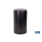 CUBO DE BASURA  NEGRO CON SENSOR Y CUBO INTERIOR 30 L 52 X 30,5 CM (PACK: 1 UDS) - Almacén de Ferretería Acor