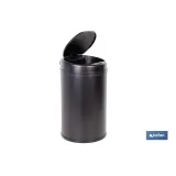CUBO DE BASURA  NEGRO CON SENSOR Y CUBO INTERIOR 30 L 52 X 30,5 CM (PACK: 1 UDS) - Almacén de Ferretería Acor