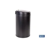 CUBO DE BASURA  NEGRO CON SENSOR Y CUBO INTERIOR 30 L 52 X 30,5 CM (PACK: 1 UDS) - Almacén de Ferretería Acor