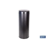 CUBO DE BASURA  NEGRO CON SENSOR Y CUBO INTERIOR 50 L 30,5 X 78 CM (PACK: 1 UDS) - Almacén de Ferretería Acor