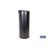 CUBO DE BASURA  NEGRO CON SENSOR Y CUBO INTERIOR 50 L 30,5 X 78 CM (PACK: 1 UDS) - Almacén de Ferretería Acor