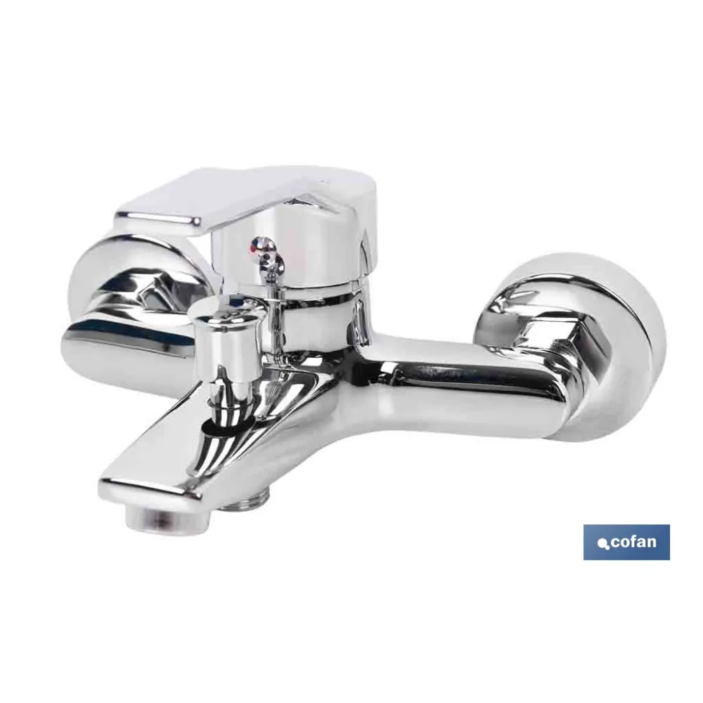 GRIFO MONOMANDO PARA BAÑERA COLOR INOX.40 MM (PACK: 1 UDS) - Almacén de Ferretería Acor