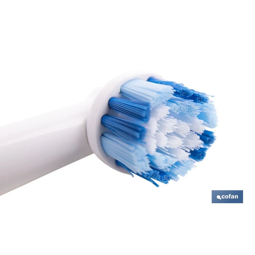 SET DE 4 CABEZALES DE REPUESTO PARA CEPILLO DE DIENTES ELÉCTRICO (PACK: 1 UDS) - Almacén de Ferretería Acor
