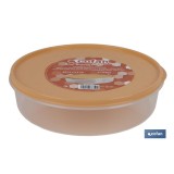 FIAMBRERA TORTILLA REDONDA NARANJA   24.5X6.5cm