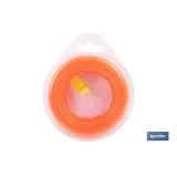 HILO HELICOIDAL DE NYLON PARA DESBROZADORA 25 M X 1,6 MM (PACK: 1 UDS) - Almacén de Ferretería Acor