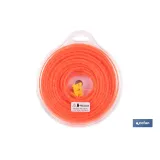 HILO HELICOIDAL DE NYLON PARA DESBROZADORA 25 M X 4 MM (PACK: 1 UDS) - Almacén de Ferretería Acor