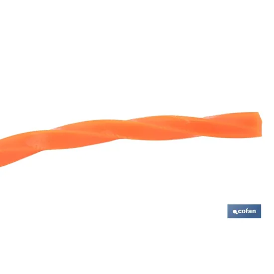 HILO HELICOIDAL DE NYLON PARA DESBROZADORA 25 M X 4 MM (PACK: 1 UDS) - Almacén de Ferretería Acor