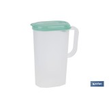 JARRA DE AGUA 2L VERDE  MODELO MANANTIAL 25X19X9.5cm