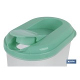 JARRA DE AGUA 2L VERDE  MODELO MANANTIAL 25X19X9.5cm venta unitaria
