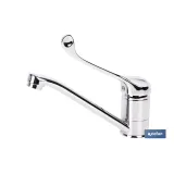GRIFO DE COCINA MONOMANDO CON MANETA HIGIÉNICA (PACK: 1 UDS) - Almacén de Ferretería Acor