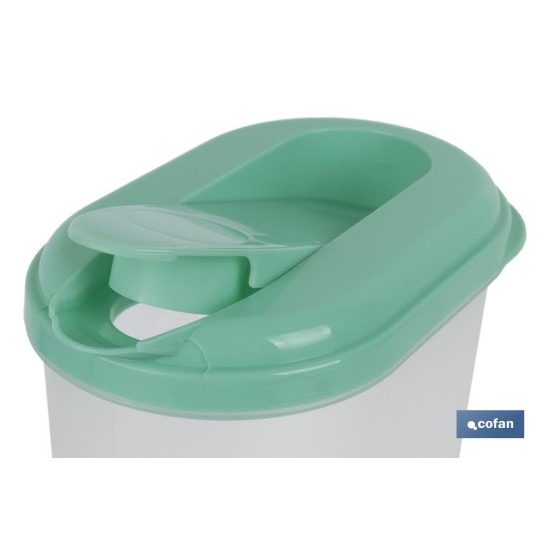 JARRA DE AGUA 2L NARANJA  MODELO MANANTIAL 25X19X9.5cm venta unitaria