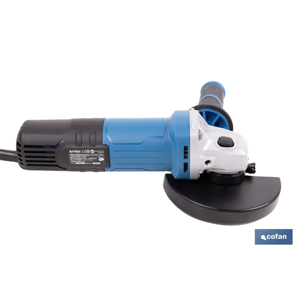 AMOLADORA REACONDICIONADO 900W Ø115/125MM VELOCIDAD VARIABLE