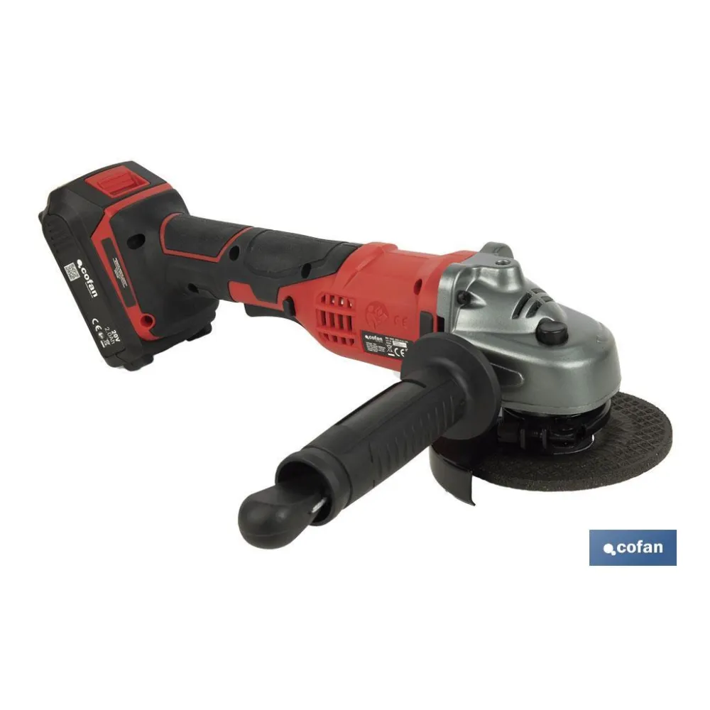 AMOLADORA A BATERIA REACONDICIONADO LI-ION 18V 8000RPM - 115MM