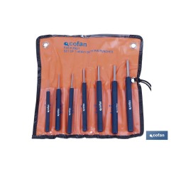 CONJUNTO 7 PCS BOTADOR CILINDRICO 1,5-6 MM