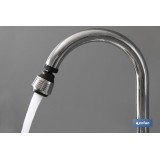 GRIFO BORBOTEADOR 2 FUNC.CON FILTRO AIREADOR AHORRO AGUA Ø38mm