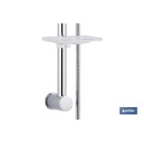 KIT DUCHA BARRA DESLIZANTE 3 PCS 5 FUNCIONES BLANCO