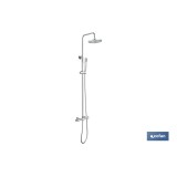 COLUMNA DE DUCHA CON GRIFO MONOMANDO 80-115